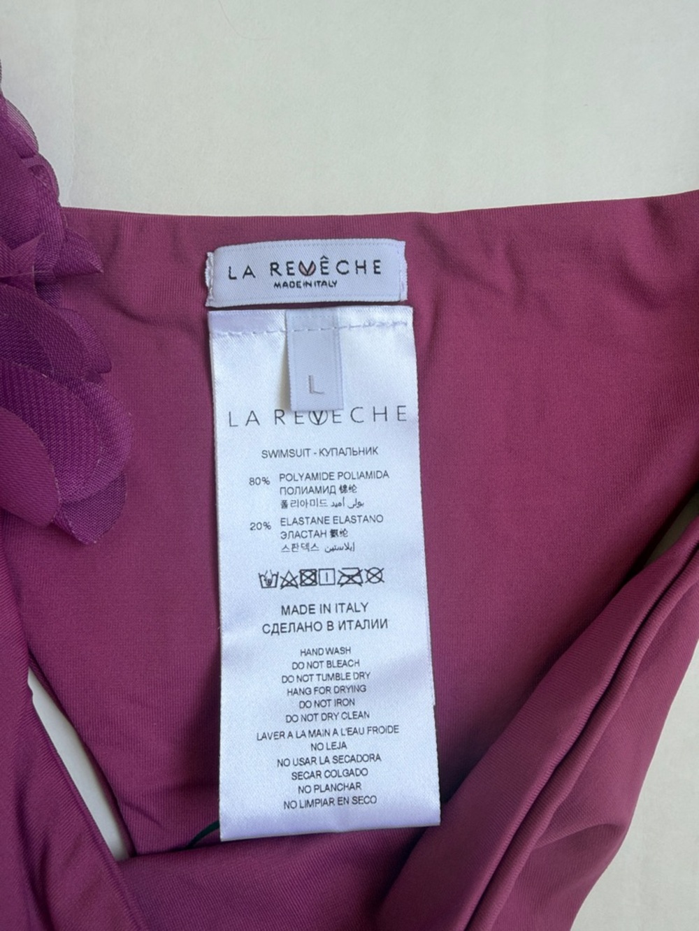 La Reveche Jamila Bikini Set in Raspberry - Women Swim - Picture 4 of 7